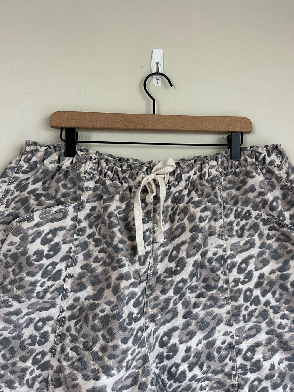 Aerie Cheetah Print Canvas Jort Shorts - Picture 5 of 14